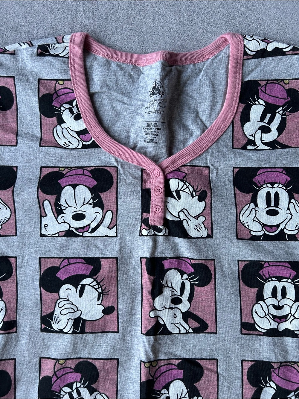 Disney Store ~ Minnie Mouse Expressions Nightshirt ~ Women’s Size 3X